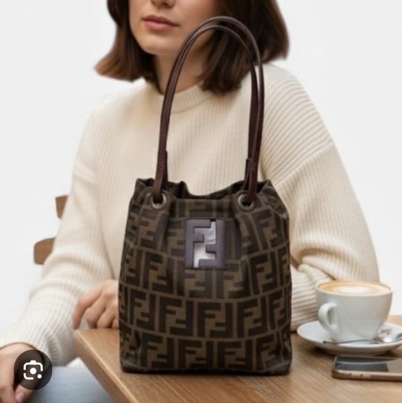 Fendi Zucca Mini Tote Bag Vintage - Picture 14 of 15